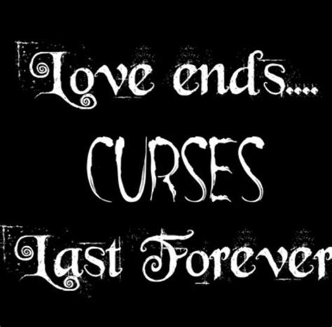 Curse that lasts forever